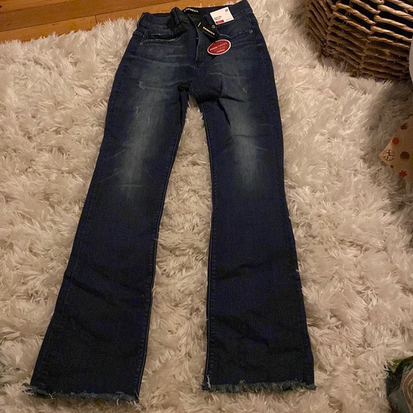 NWT Express barely boot high rise jeans - Picture 1 of 4